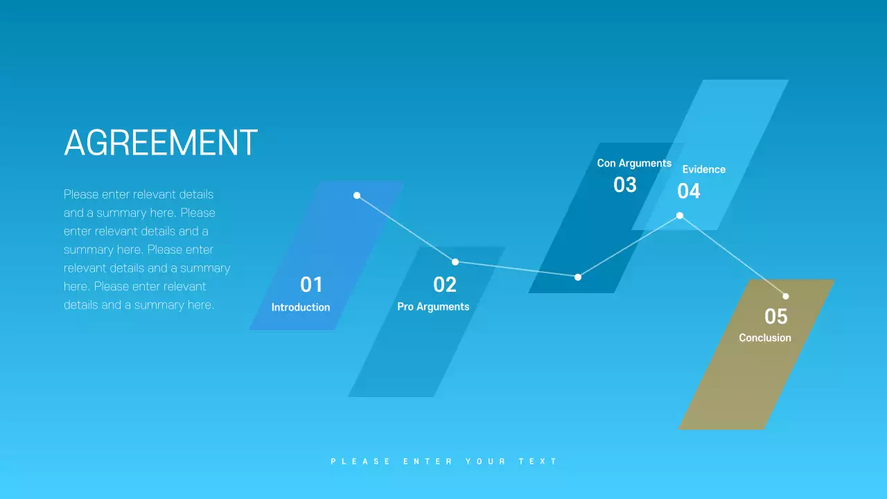 Orange Minimal Debate Presentation