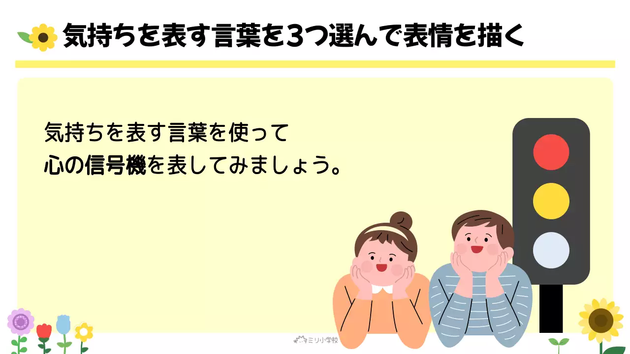 黄色 かわいい 感情 資料 プレゼンテーション