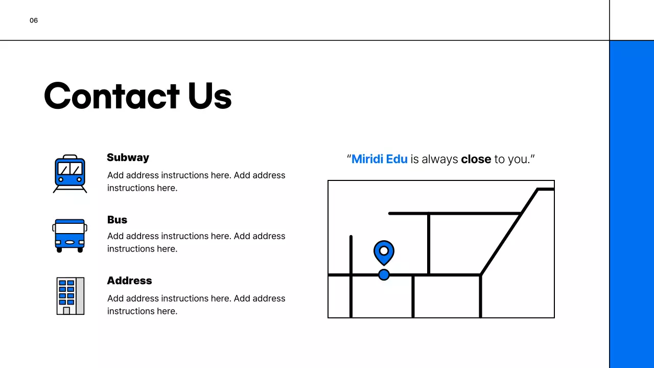 Blue Modern Education Presentation