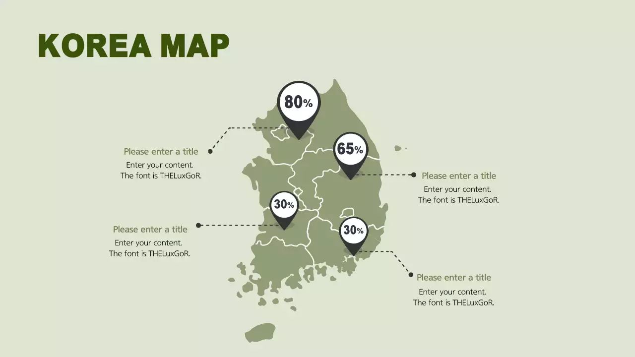 Sage Minimal Map Report Infographic