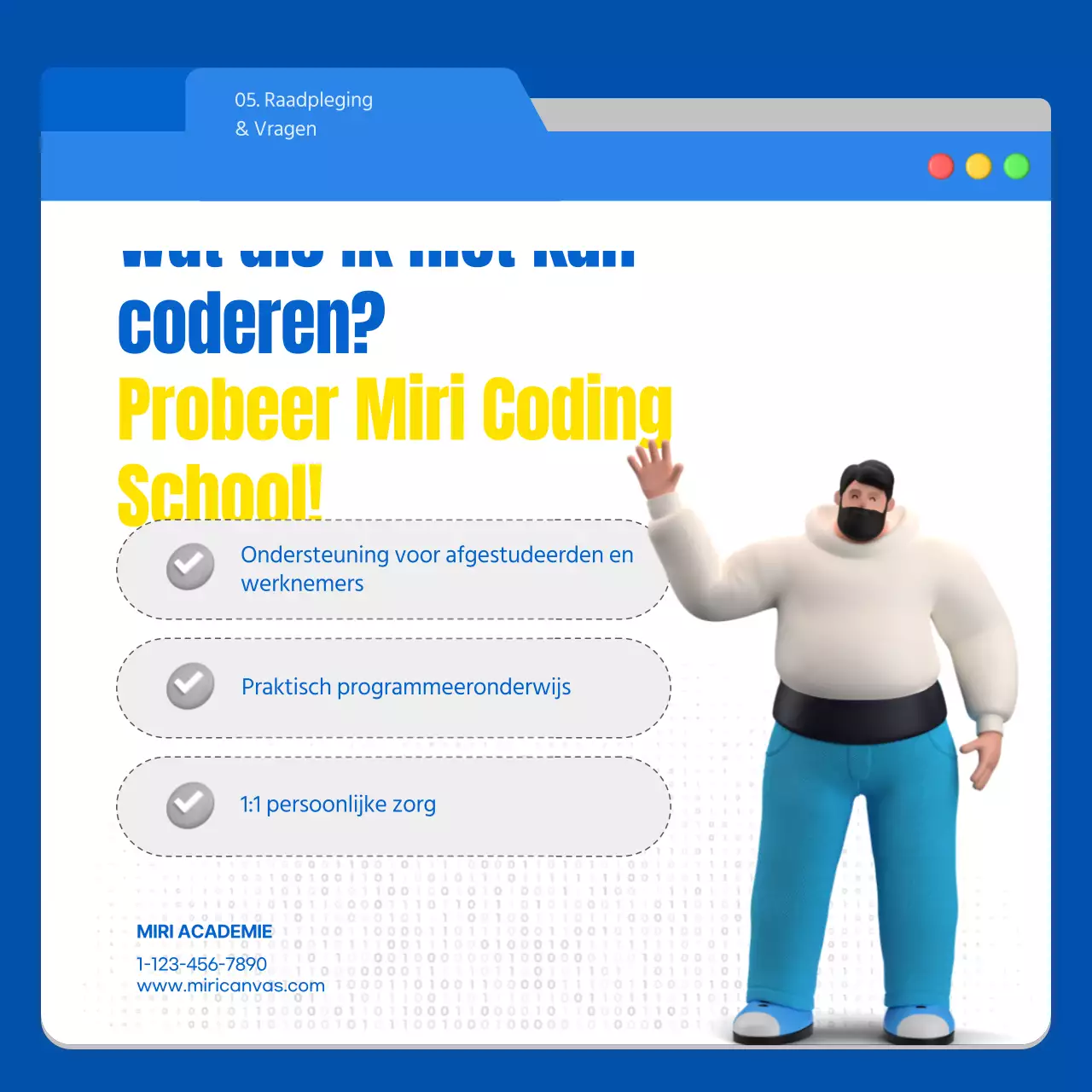 3D-afbeeldingen blauw markeren Inleiding tot de programmeertaal