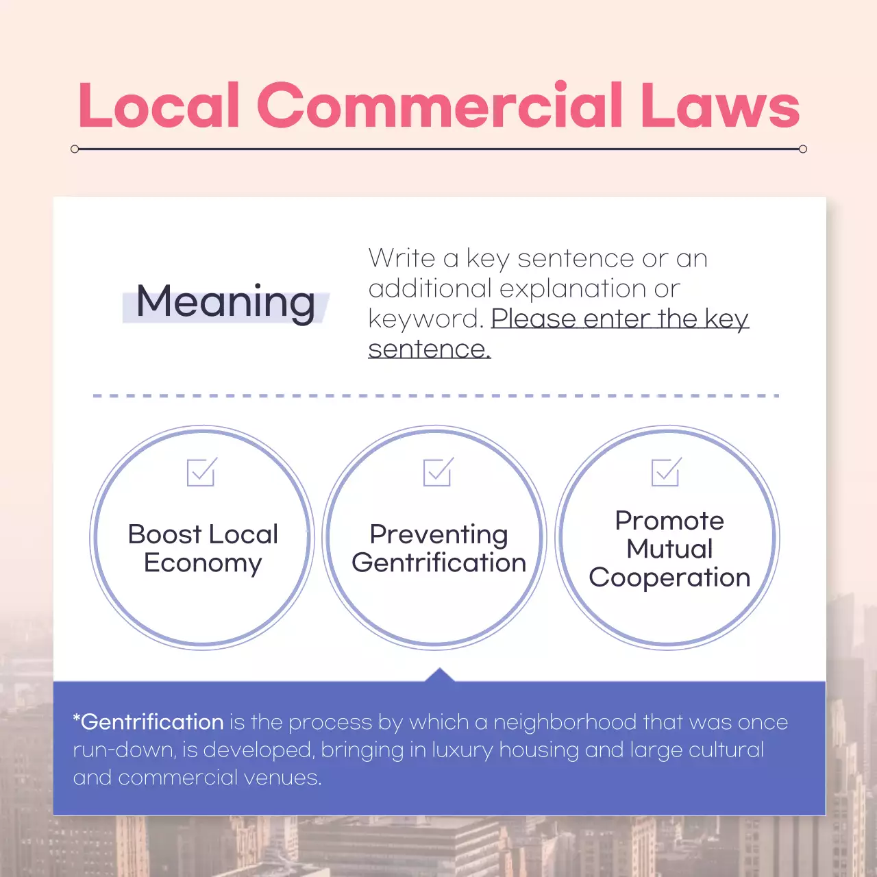 Pink Modern Commercial Laws Guide Instagram Carousel
