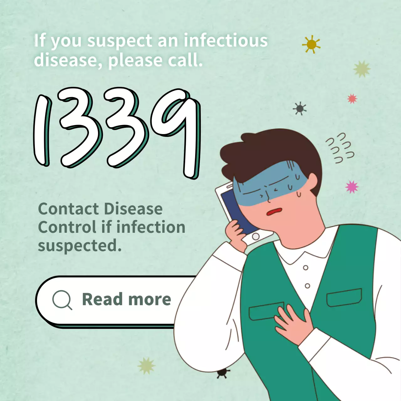 Yellow Simple Hygiene Guide Instagram Post