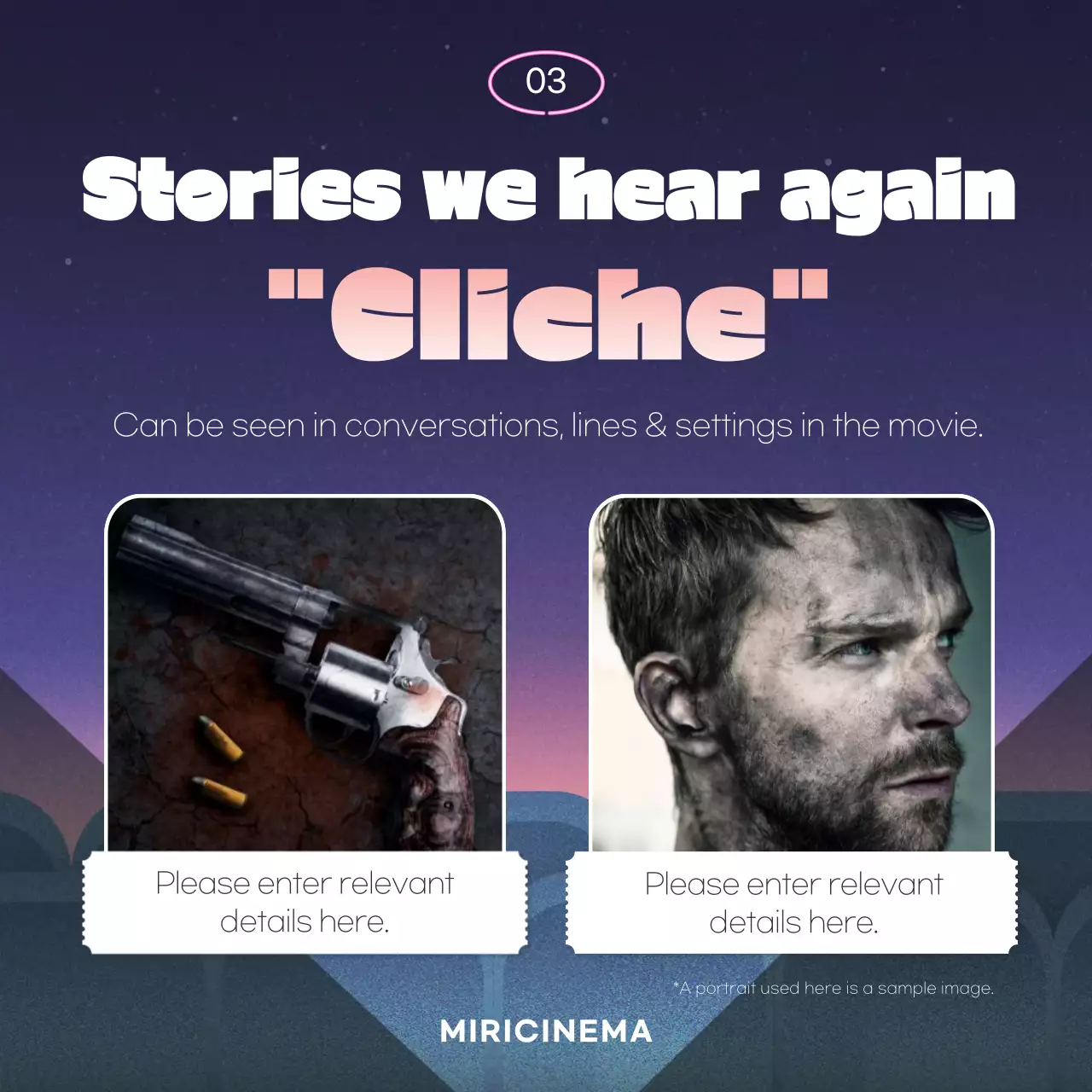 purple screen interesting movie terminology classroom