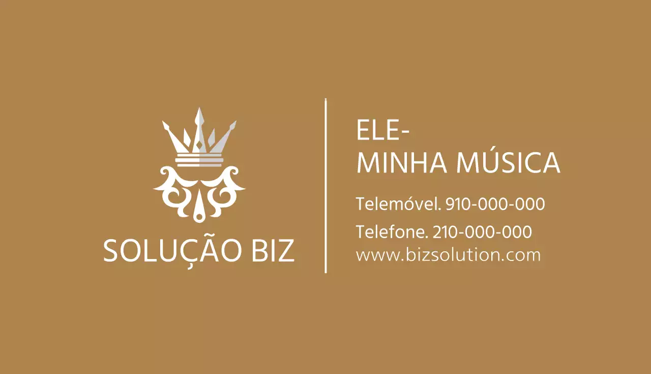 Cartões de visita de empresas