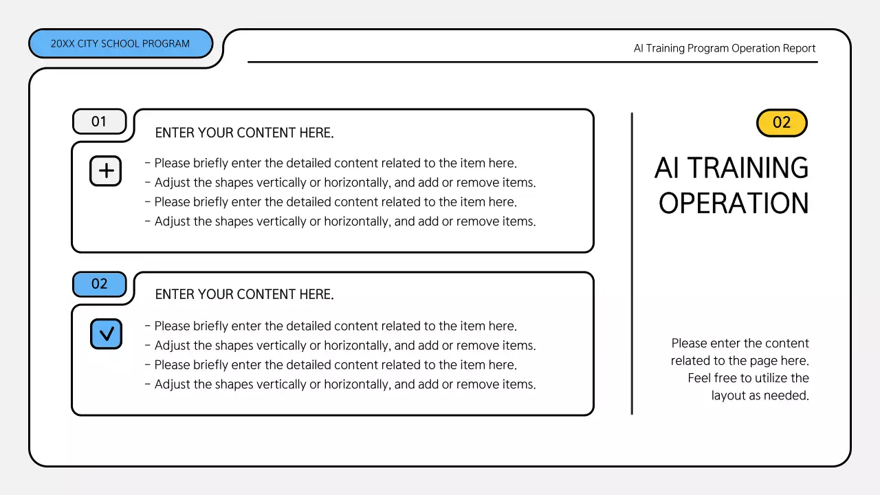 White Modern Ai Report Document Presentation