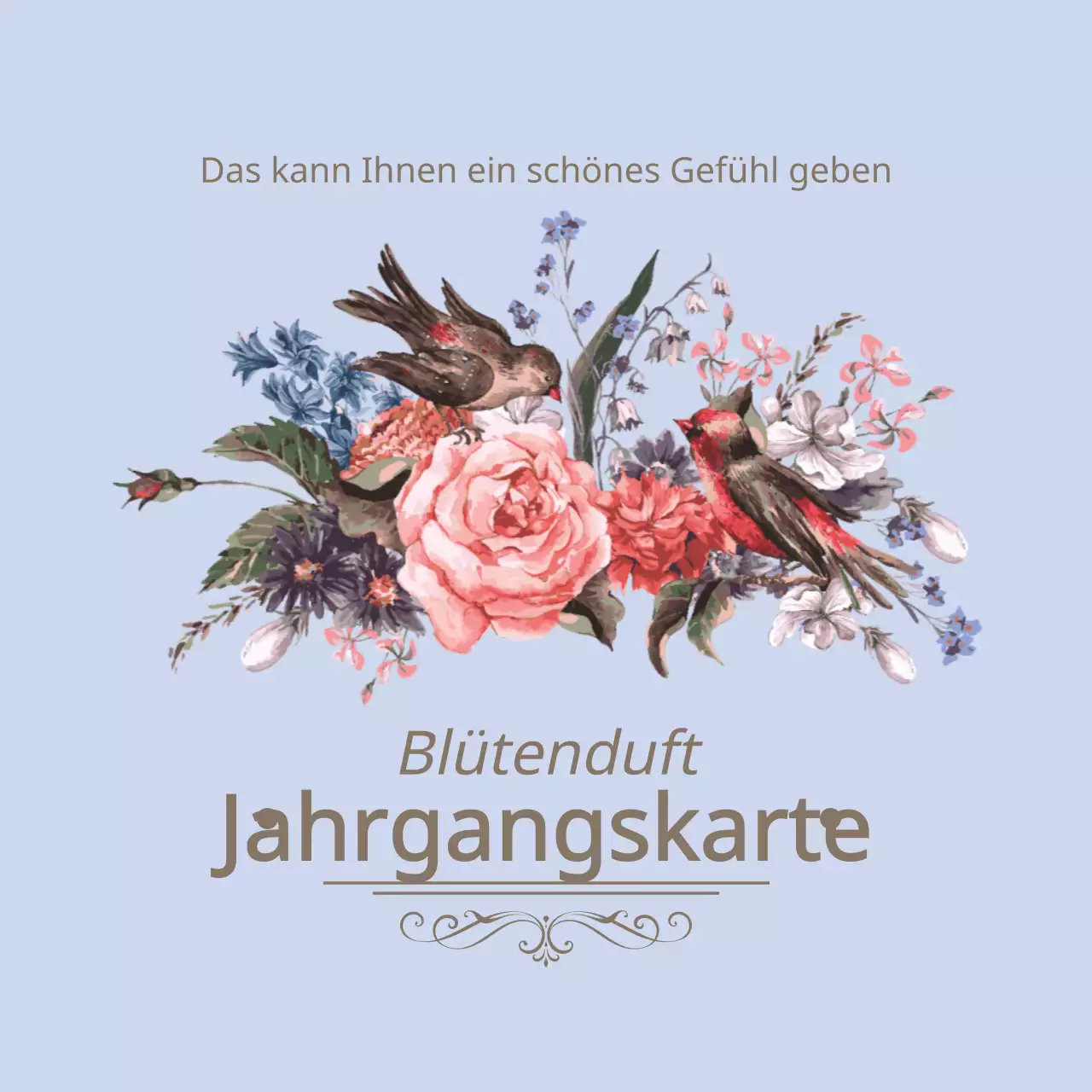 Blumenaufkleber