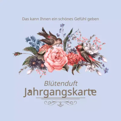 Blumenaufkleber