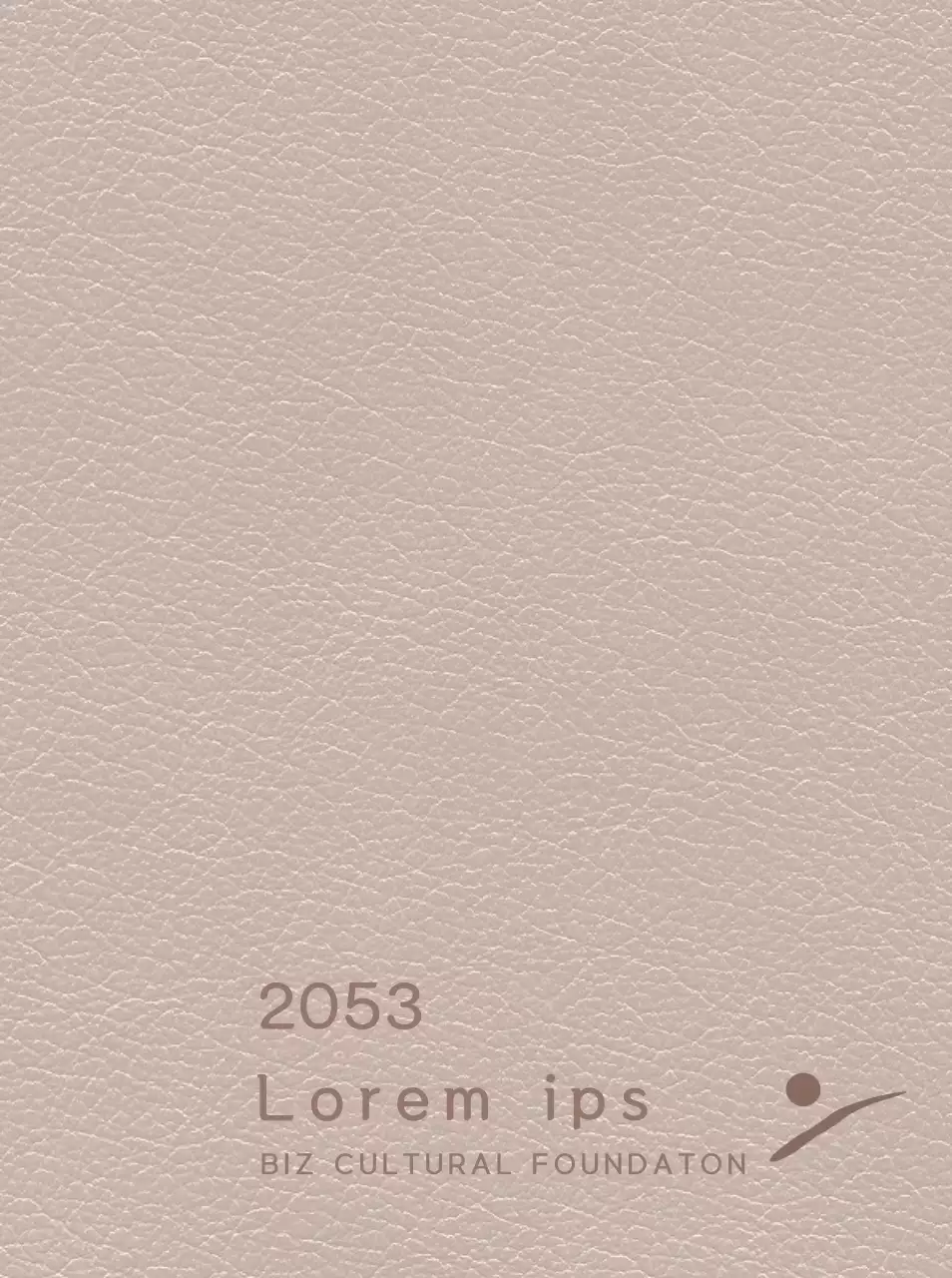 Diary cover with the Cultural Foundation logo in pink letters