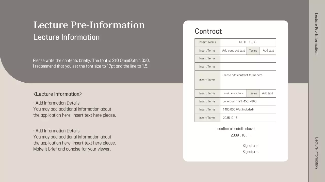 Proposal for a guest lecture about bookstores in beige and gray