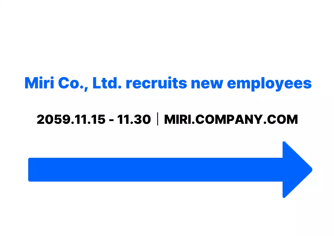 Gaya ilustrasi sederhana berwarna biru dan hitam dengan petunjuk arah wawancara untuk lowongan pekerjaan baru