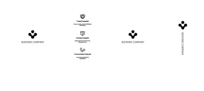 Promote your business's corporate logo in a simple style