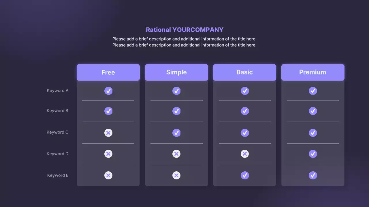 네이비 모던 비즈니스 제안 프레젠테이션
