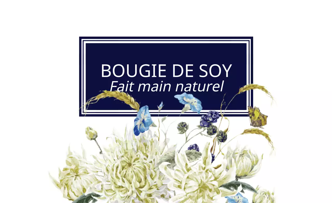 BOUGIE DE SOY