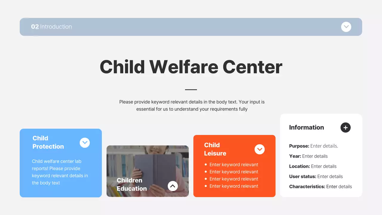 Blue Modern Internship Report Presentation