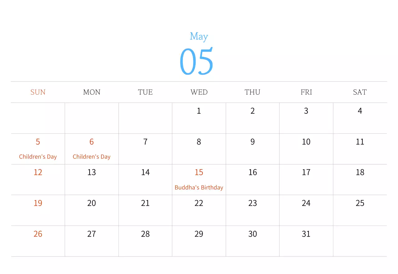 Stamp illustration with a warm concept