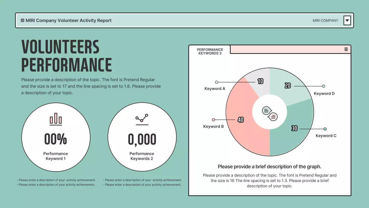 Mint Modern Volunteer Report Presentation