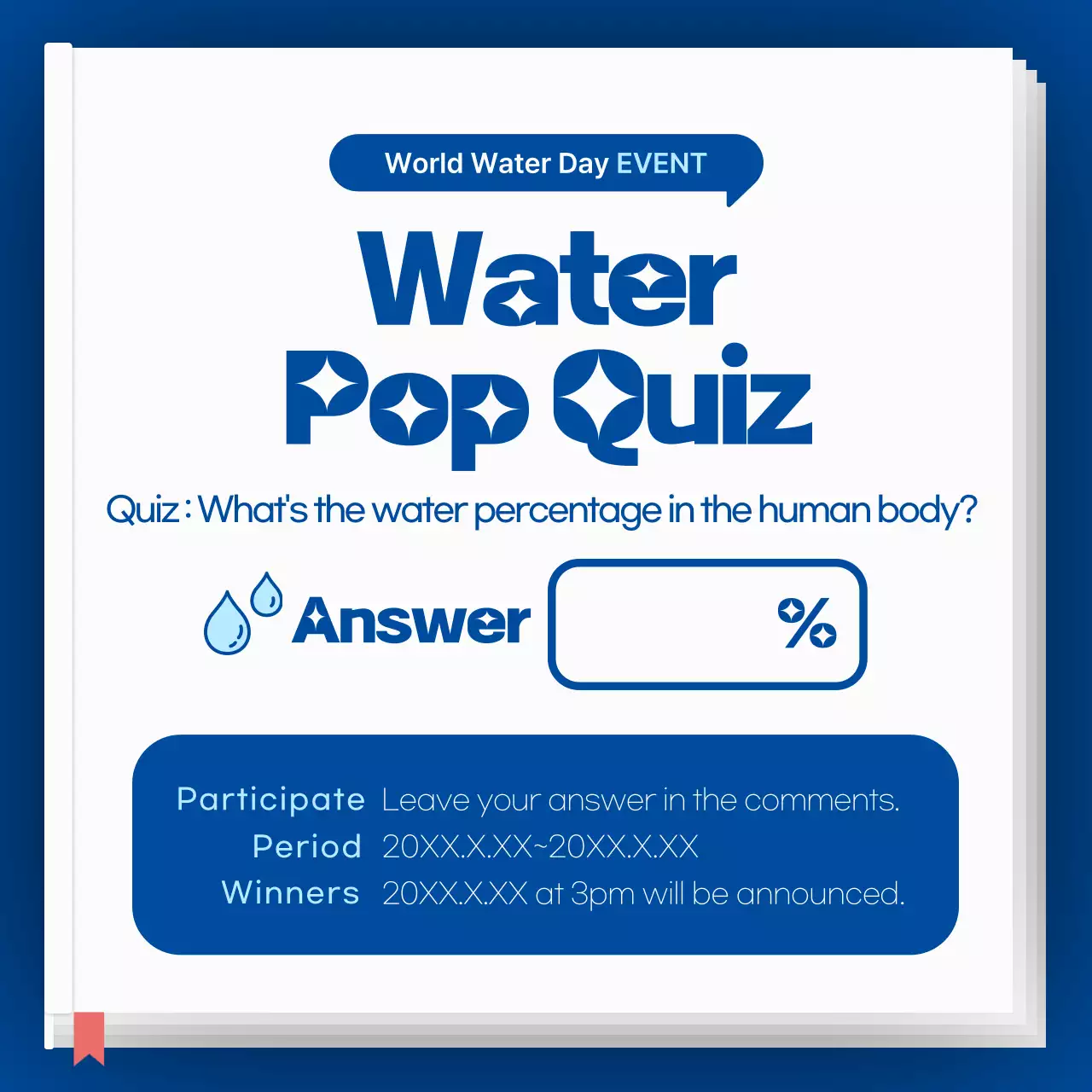 Blue and sky blue icon concept water encyclopedia