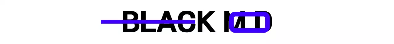 Gaya logo studio promosi dan hubungan masyarakat yang sederhana dan trendi dengan warna biru tua hitam dan putih