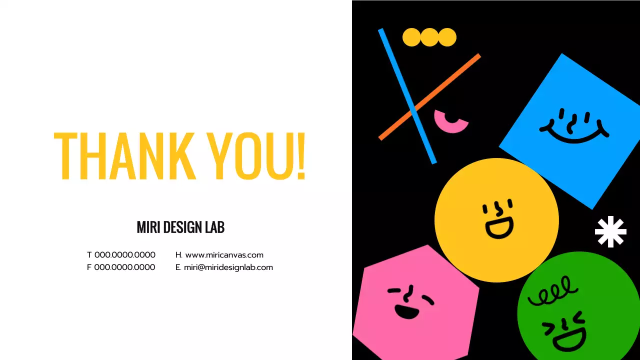 Black Modern Design Announcement Presentation