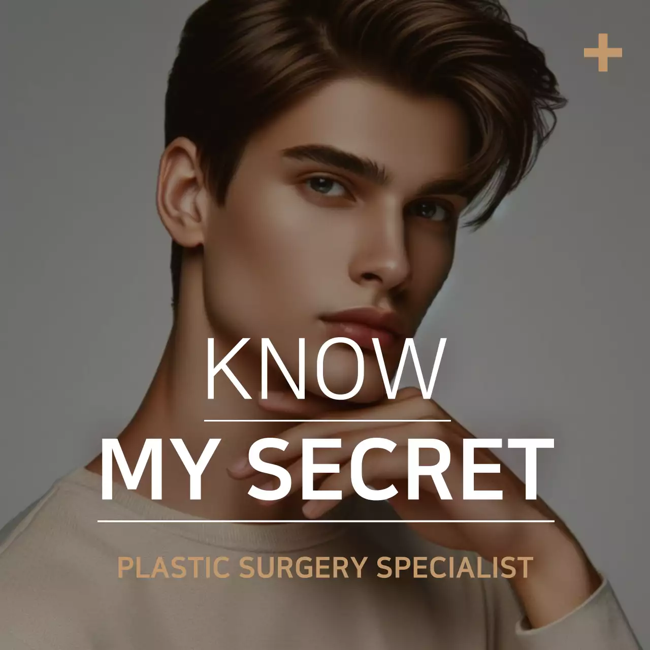 Pink Modern Plastic Surgery Advertisement Instagram Post