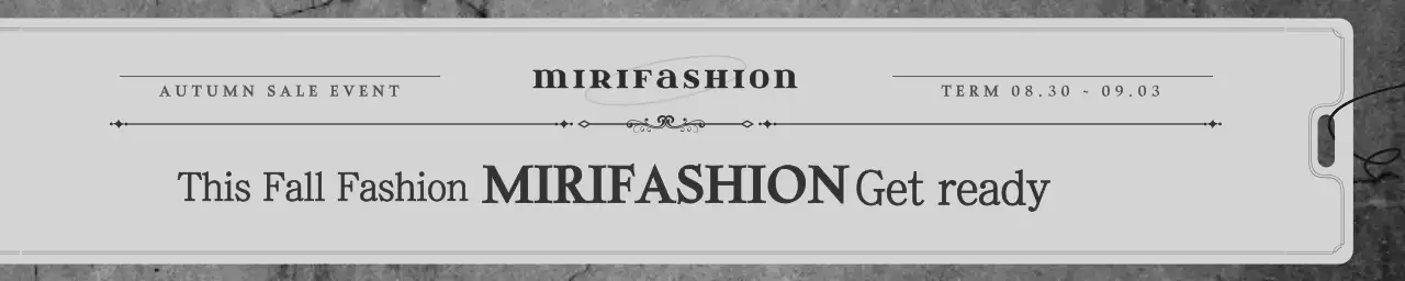 Banner de promoção de moda elegante cinza