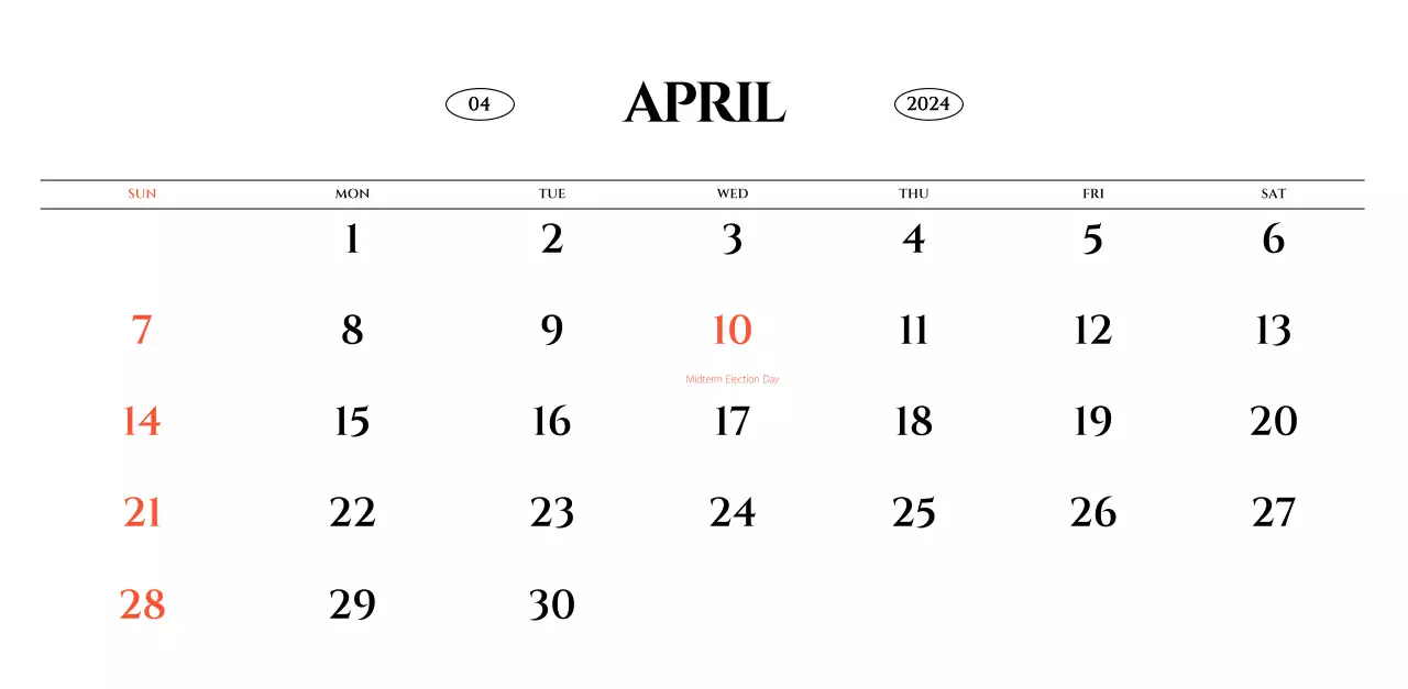 Simple style wall calendar with black and white emotional travel photography concept