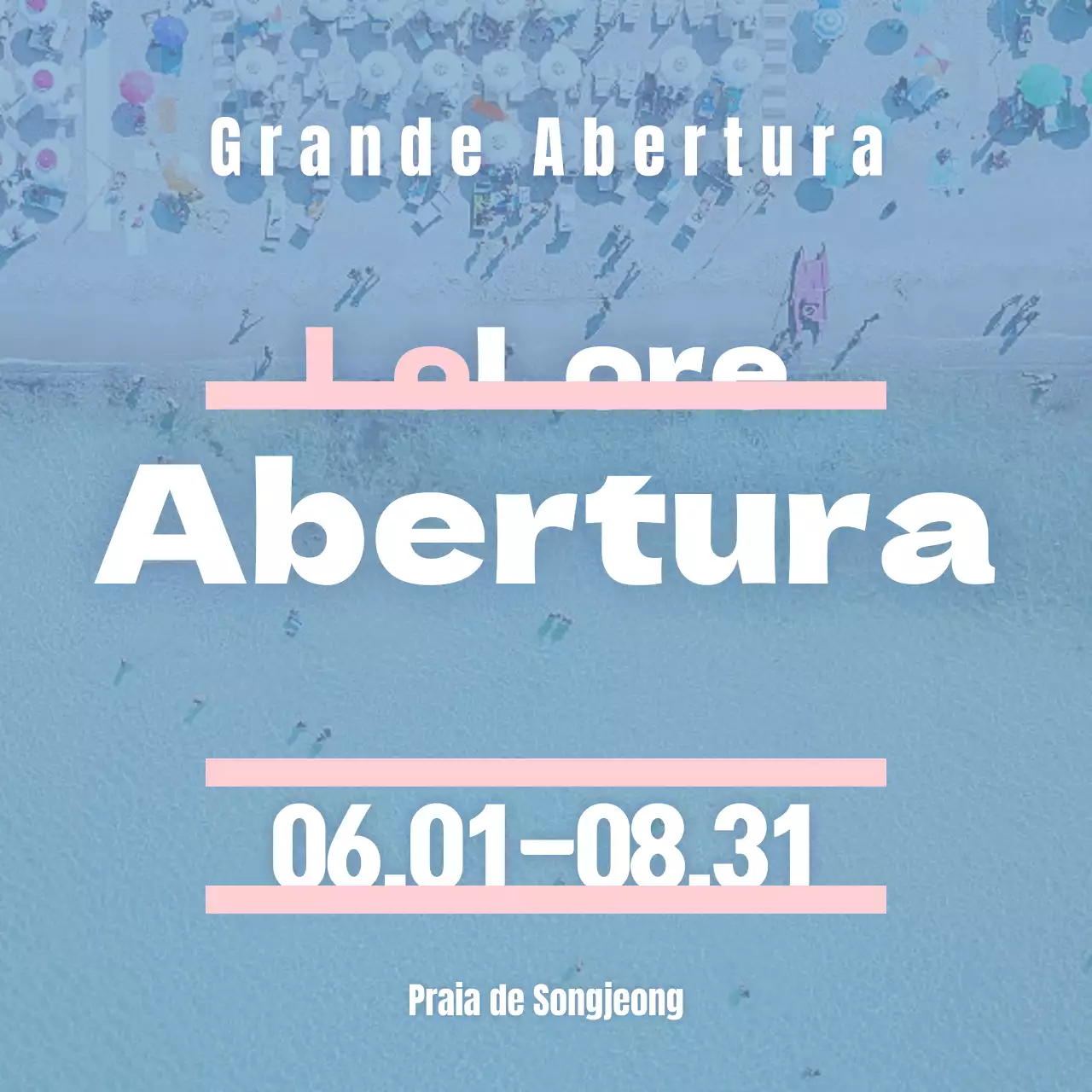 Aberturas de praia