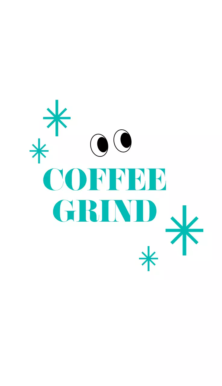 Cartão de visita Teal Minimal Coffee com informações