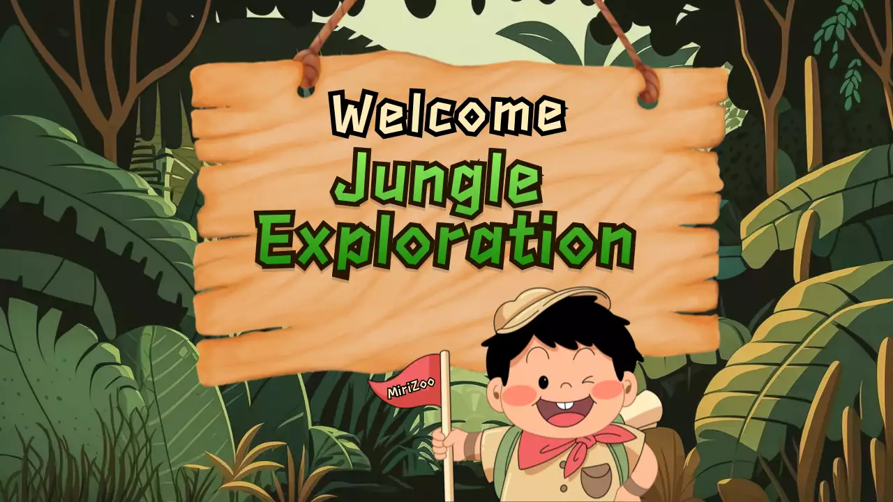 그린 플레이풀 정글 가이드 프레젠테이션