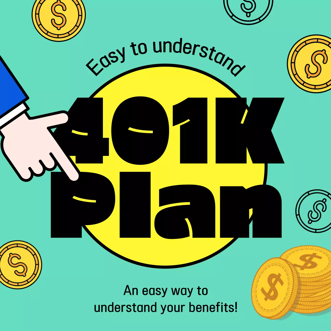 Mint Bold 401K Guide Instagram Carousel