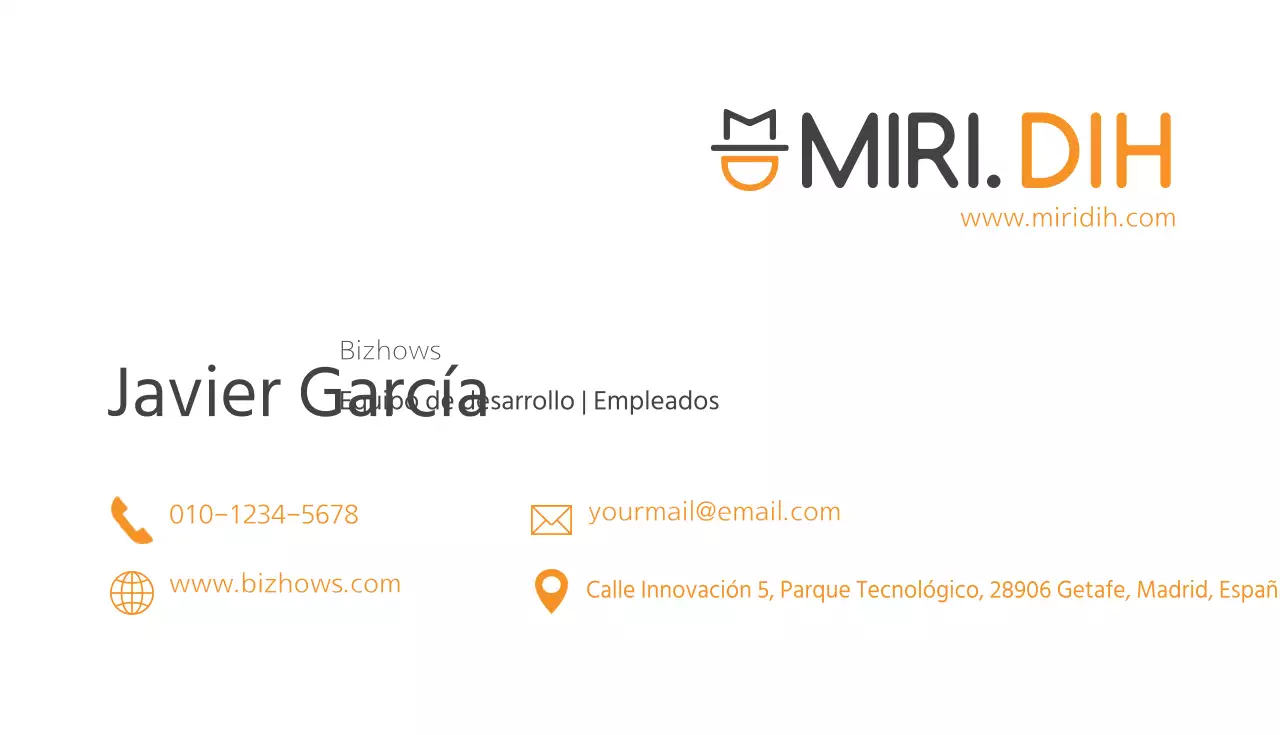 Tarjetas de visita de empresa