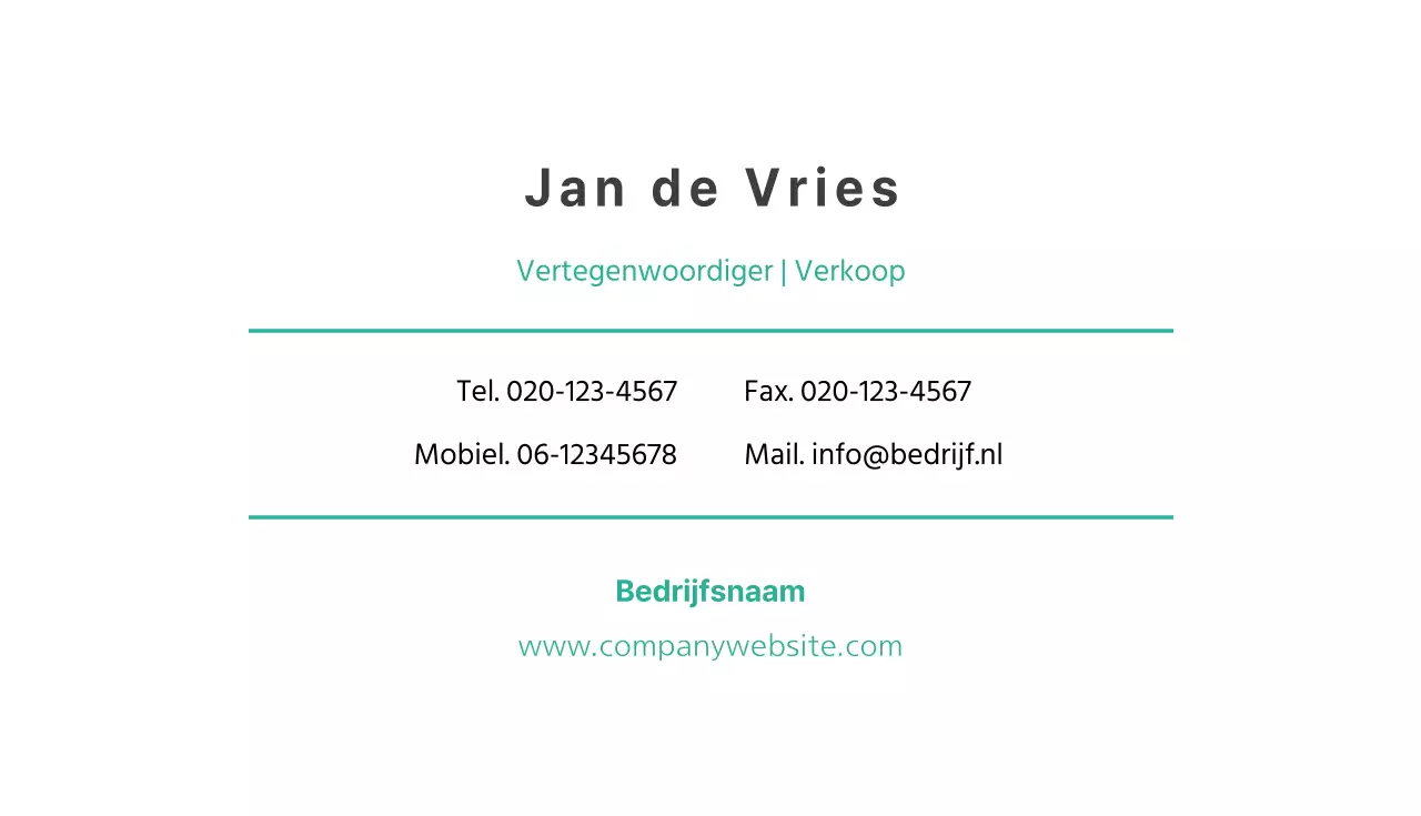 Geïllustreerde visitekaartjes