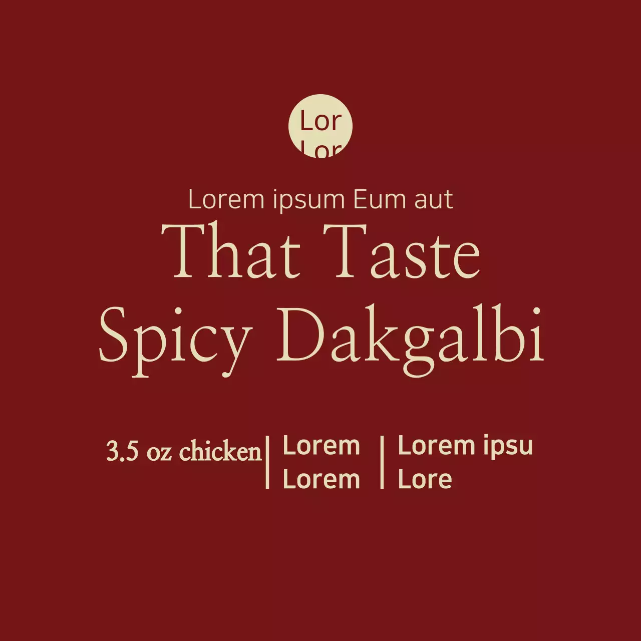 Wine Minimal Food Promotion Banner