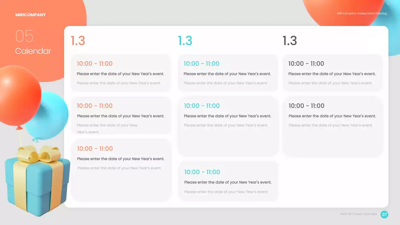 Orange Modern Event Proposal Presentation