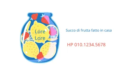 Succo di frutta fatto in casa