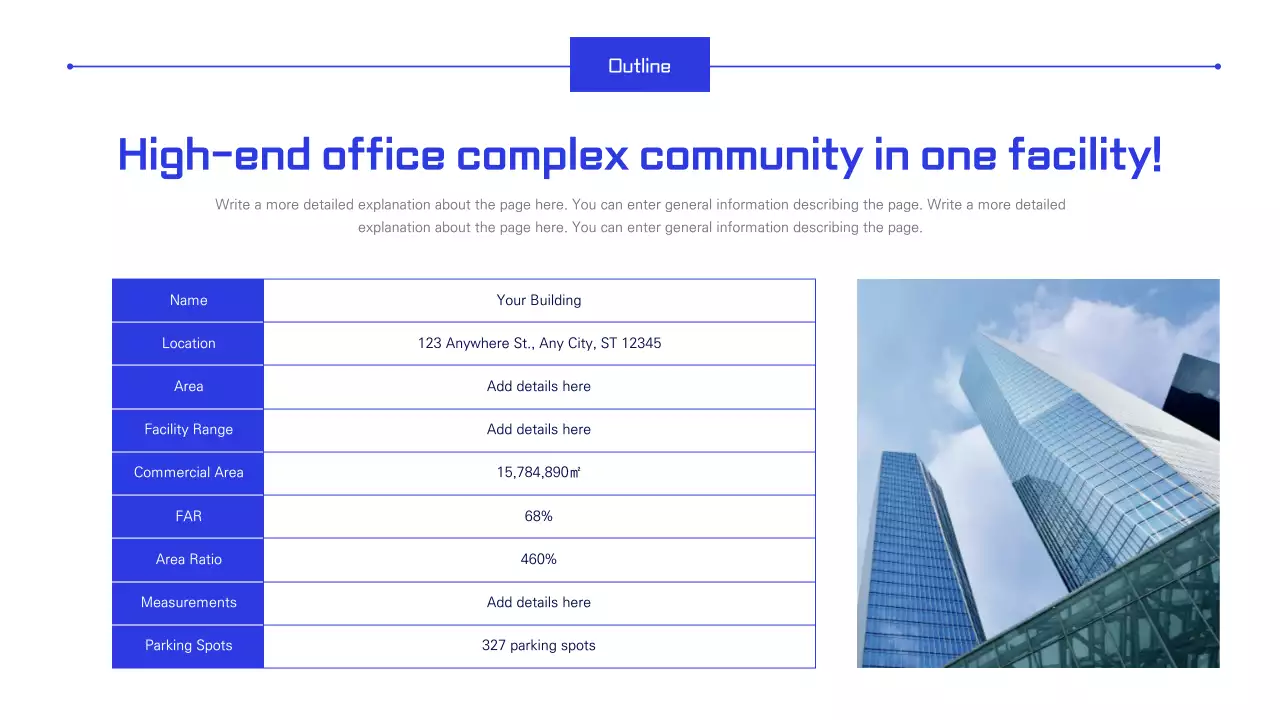 Blue Modern Real Estate Report Presentation