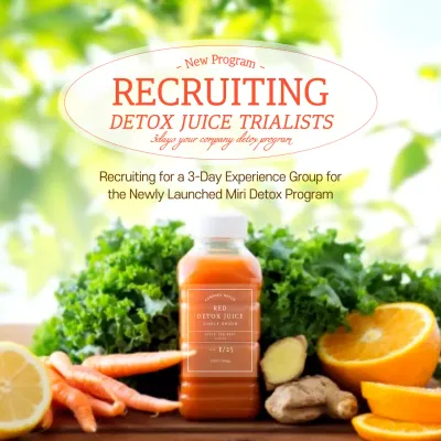 Green and orange photo highlights Red Detox Roundup