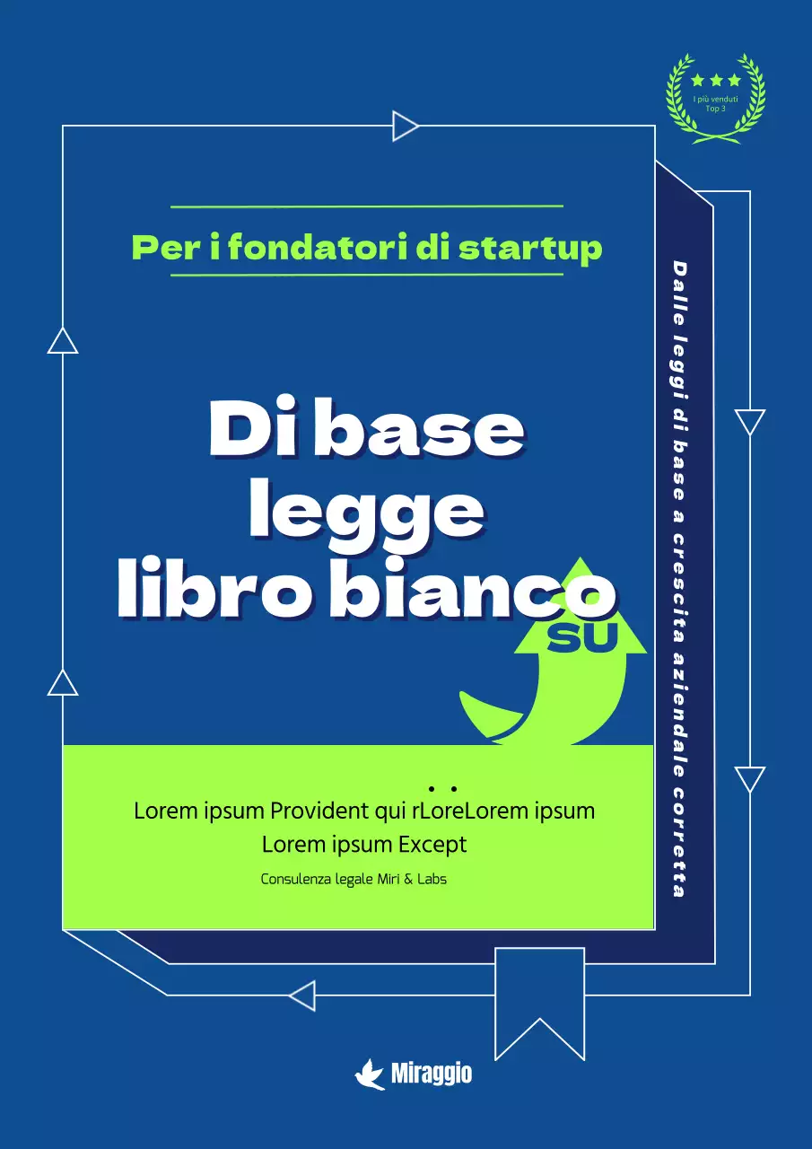 Le leggi di base per la gestione di una startup nel concetto di enciclopedia blu