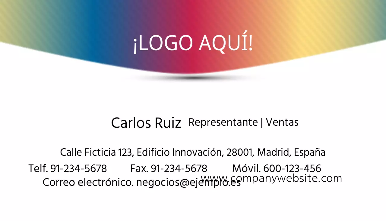 Tarjetas de visita de empresa