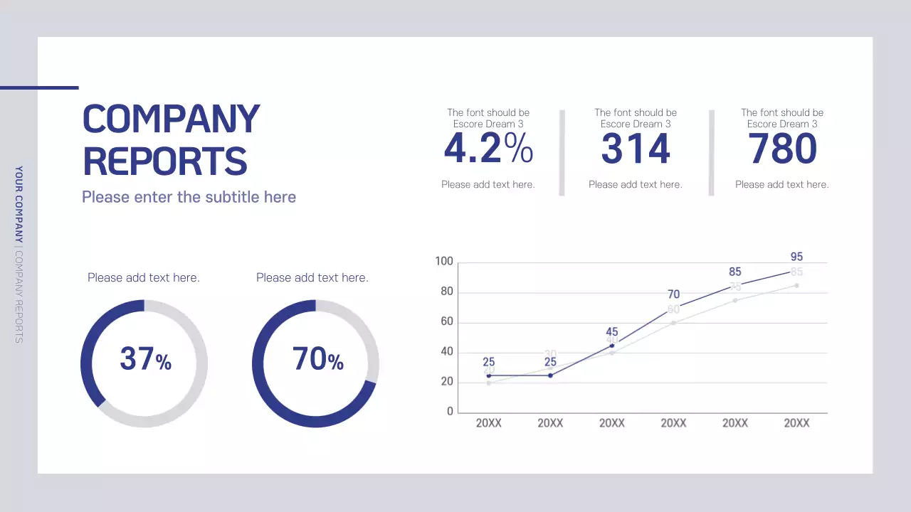 A simple navy and gray company logo