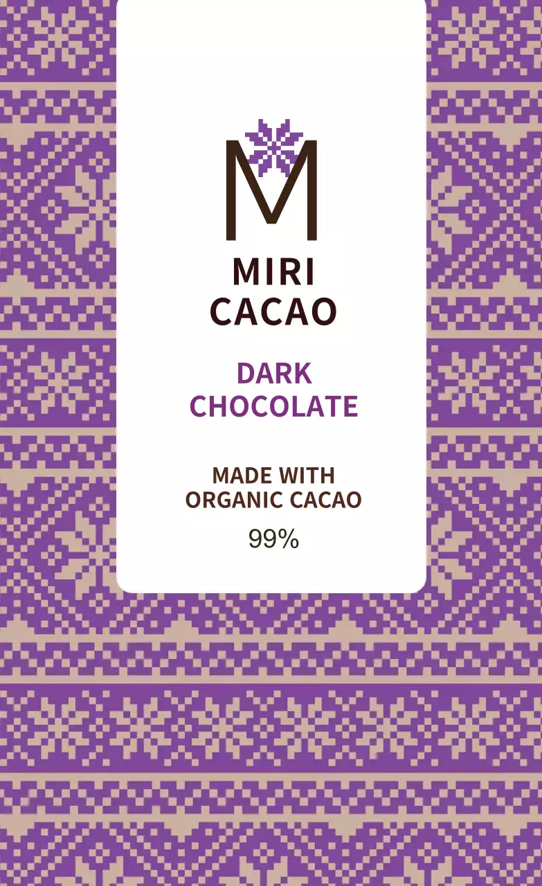 Nhãn khuếch tán hoa văn bông tuyết màu tím