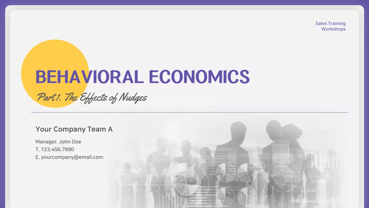 Purple Modern Sales Guide Presentation