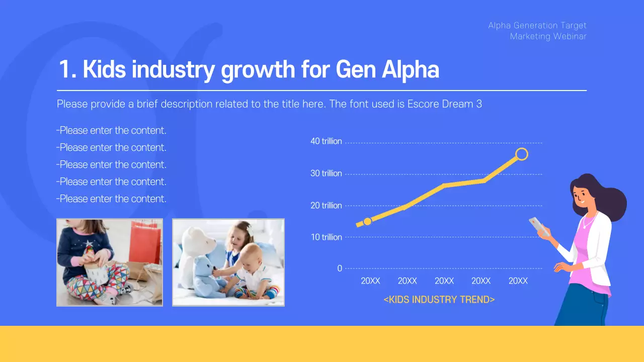 Blue Modern Marketing Webinar Presentation