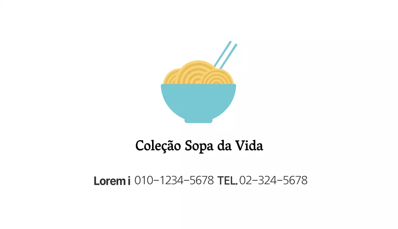 Coleção Sopa da Vida