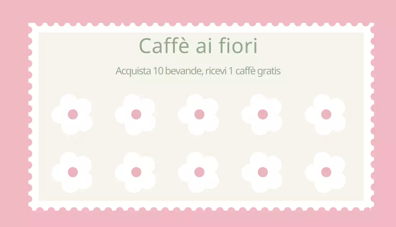 Caffè ai fiori