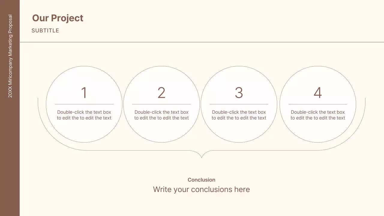 Brown Minimal Marketing Proposal Presentation