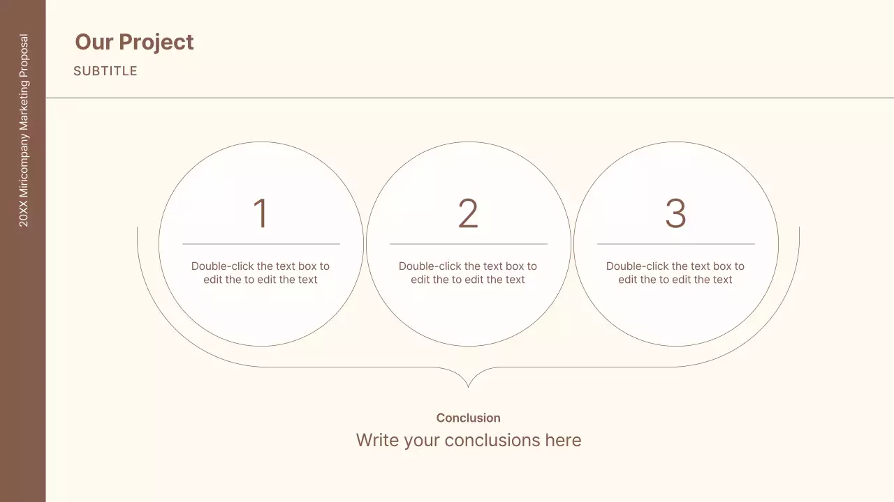 Brown Minimal Marketing Proposal Presentation