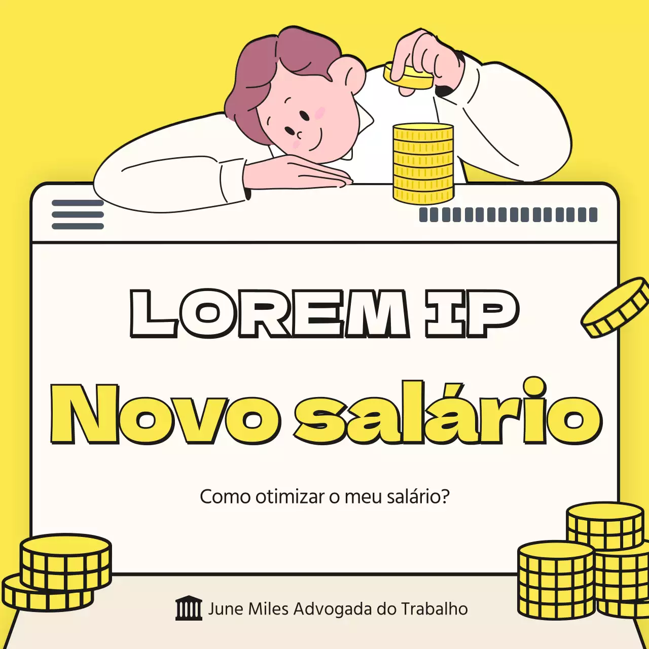 O cartão amarelo e diferente da negociação salarial deste ano para os advogados do trabalhoNotícias