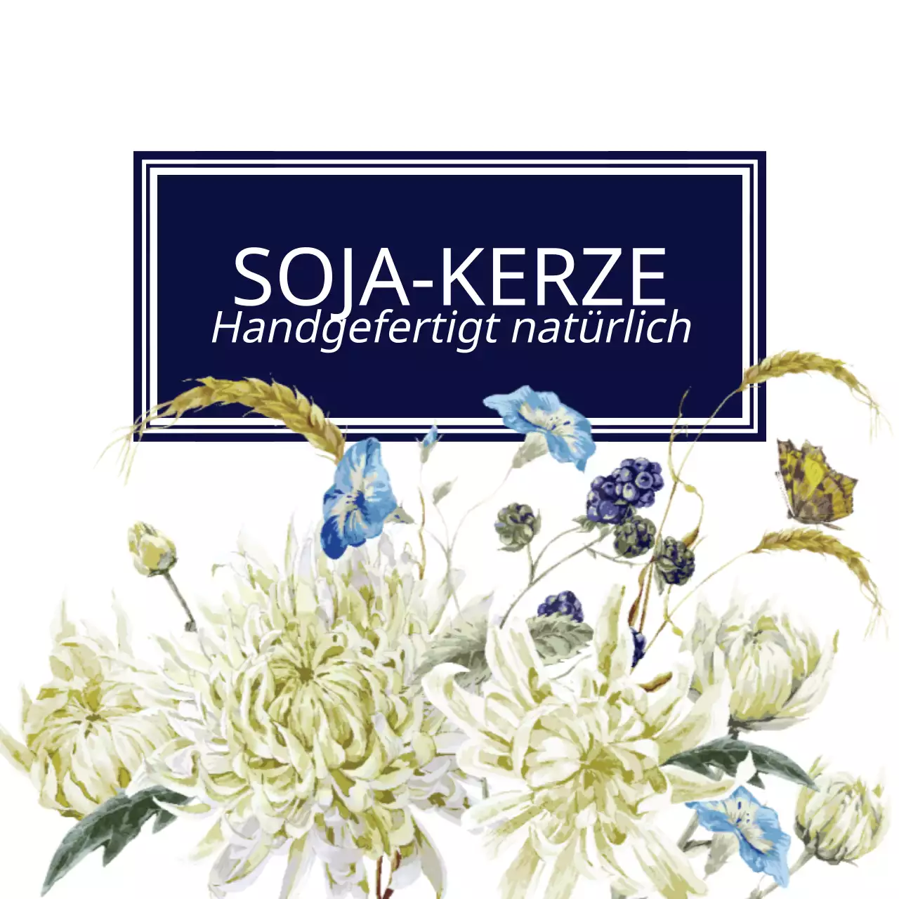 SOJA-KERZE